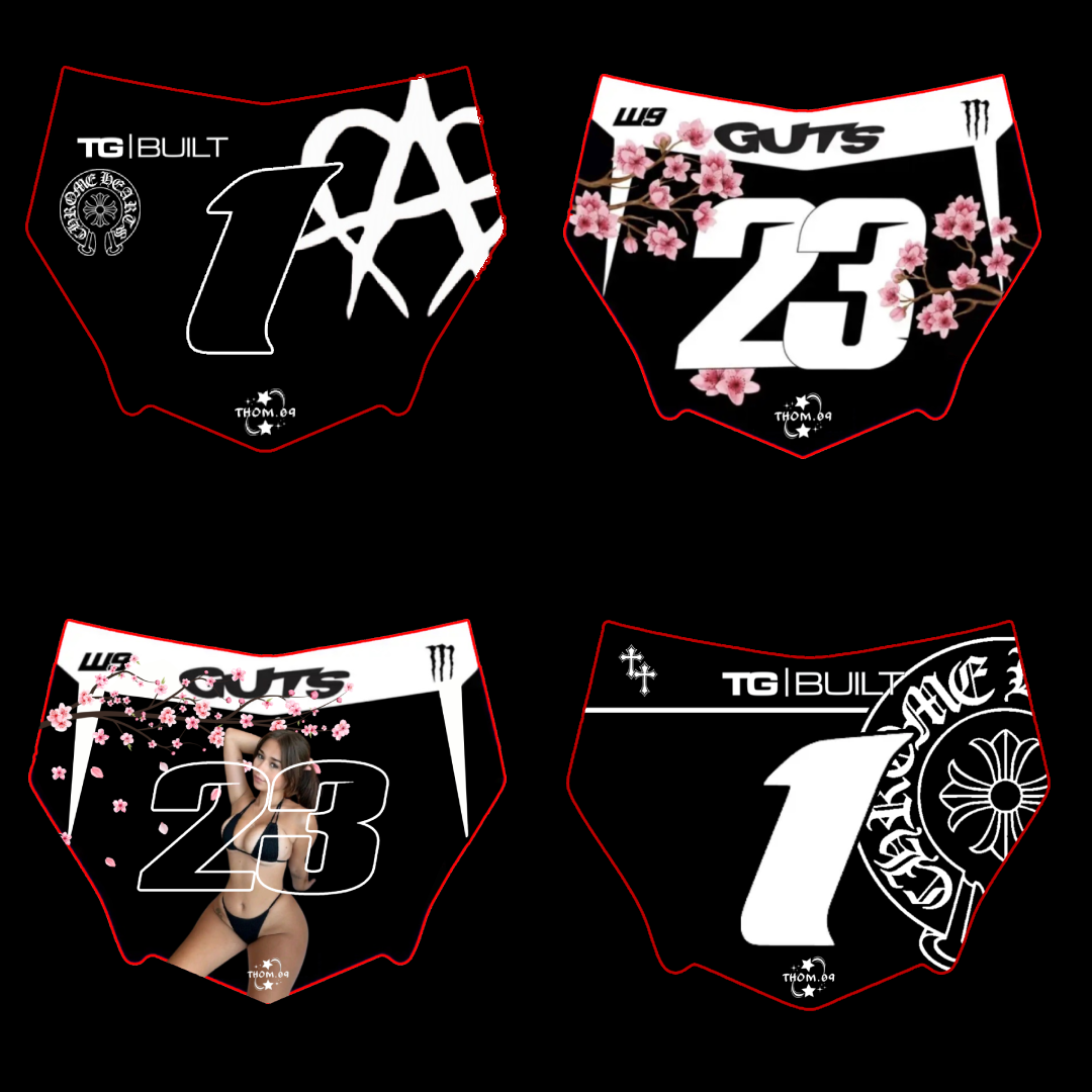 Motocutz Plate Decals