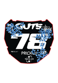 Front Plate Decal Number 78 Blossom Blue Odi Style