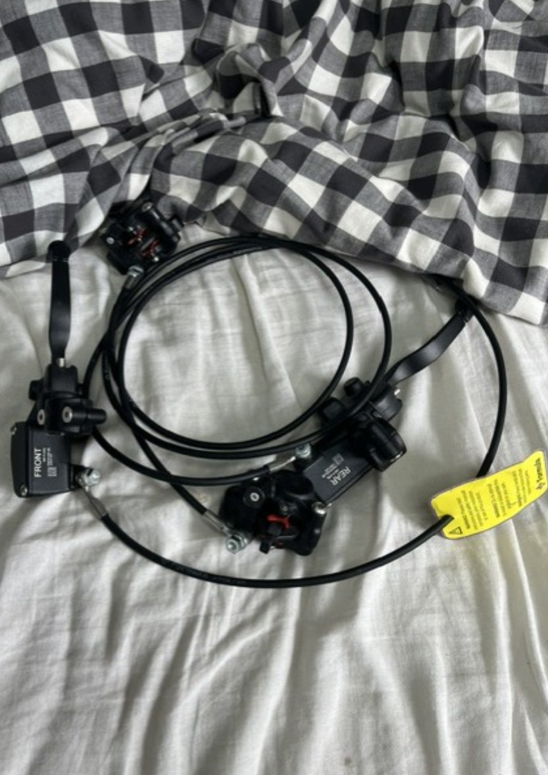 Formula E-Moto DOT 4 Hydraulic Brakes Front + Rear Brake