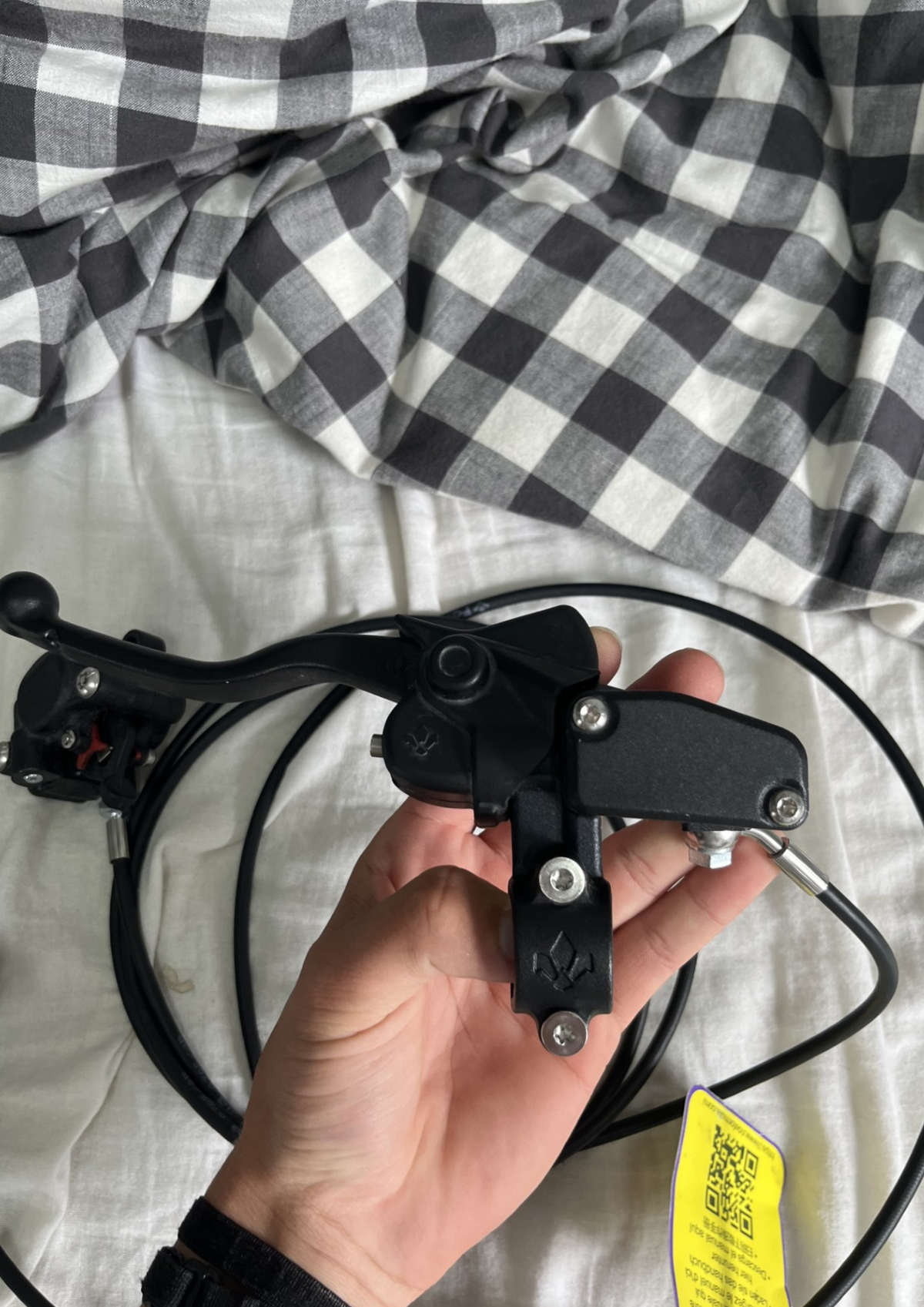 Formula E-Moto DOT 4 Hydraulic Brakes Front + Rear Brake