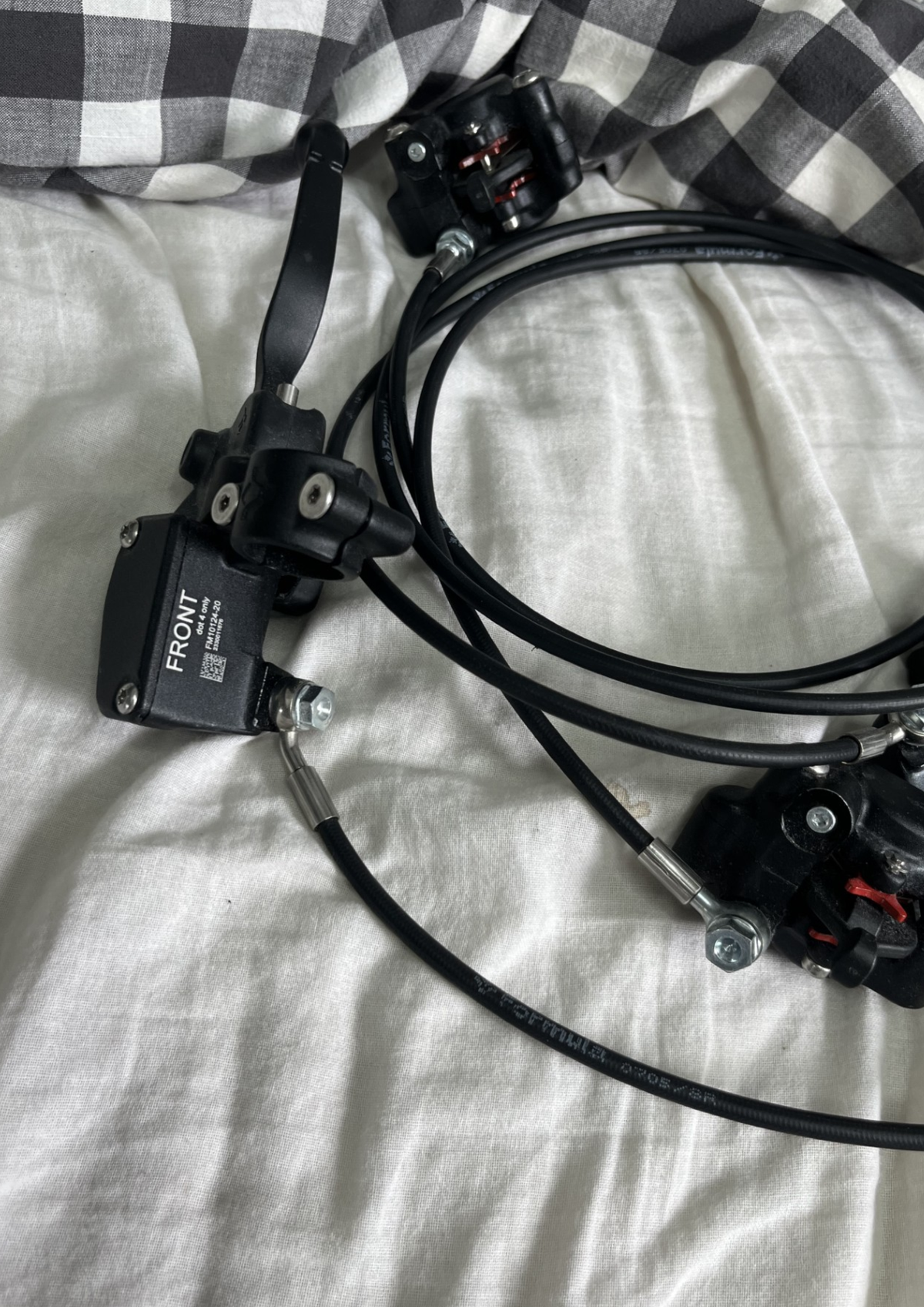 Formula E-Moto DOT 4 Hydraulic Brakes Front + Rear Brake