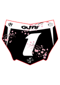 Front Plate Decal Number 1 Blossom Pink Motocutz Style