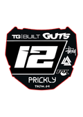 Front Plate Decal Number 12 Odi Style