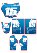 Gt2000 Decals Bundle "The Sea Blue Edition" Motocutz Style