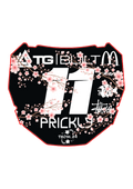 Front Plate Decal Number 11 Blossom Pink Odi Style