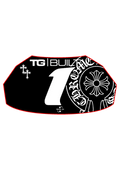 Front Plate Decal Number 1 Chrome Logo Kukirin