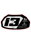 Front Plate Decal Number 13 Kukirin