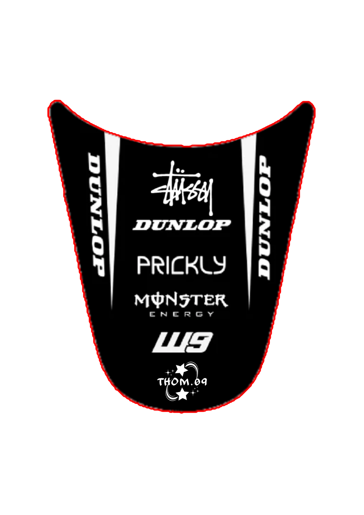 Rear Fender Dunlop For Surron, Gt2000, Talaria, Etc