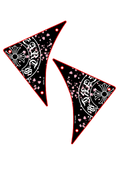 V8 Side Penal Decals Pink Blossom Chrome