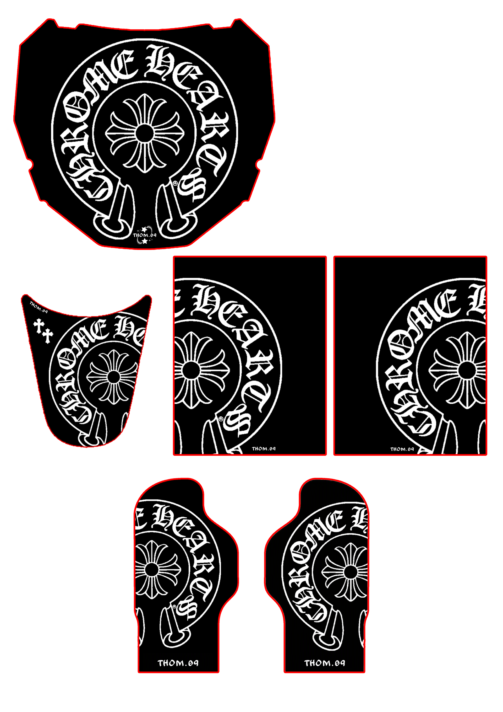 Gt2000 Decals Bundle Chrome Odi Style