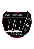 Front Plate Decal Number 11 Odi Style