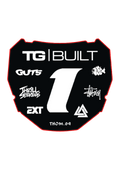 Front Plate Decal Number 1 Odi Style
