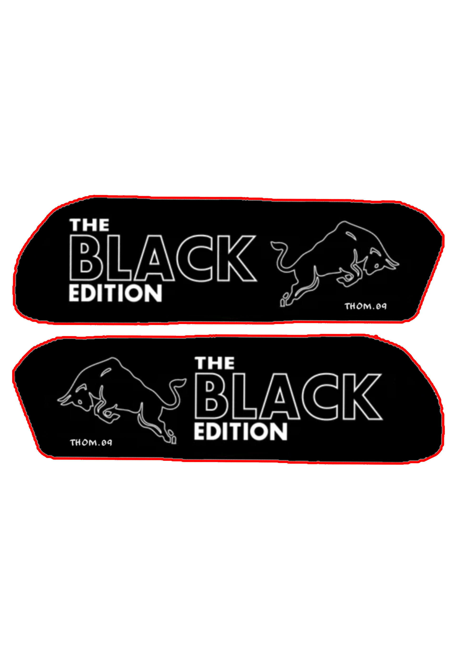 Battery Decals ''The Black Edition'' Ridstar