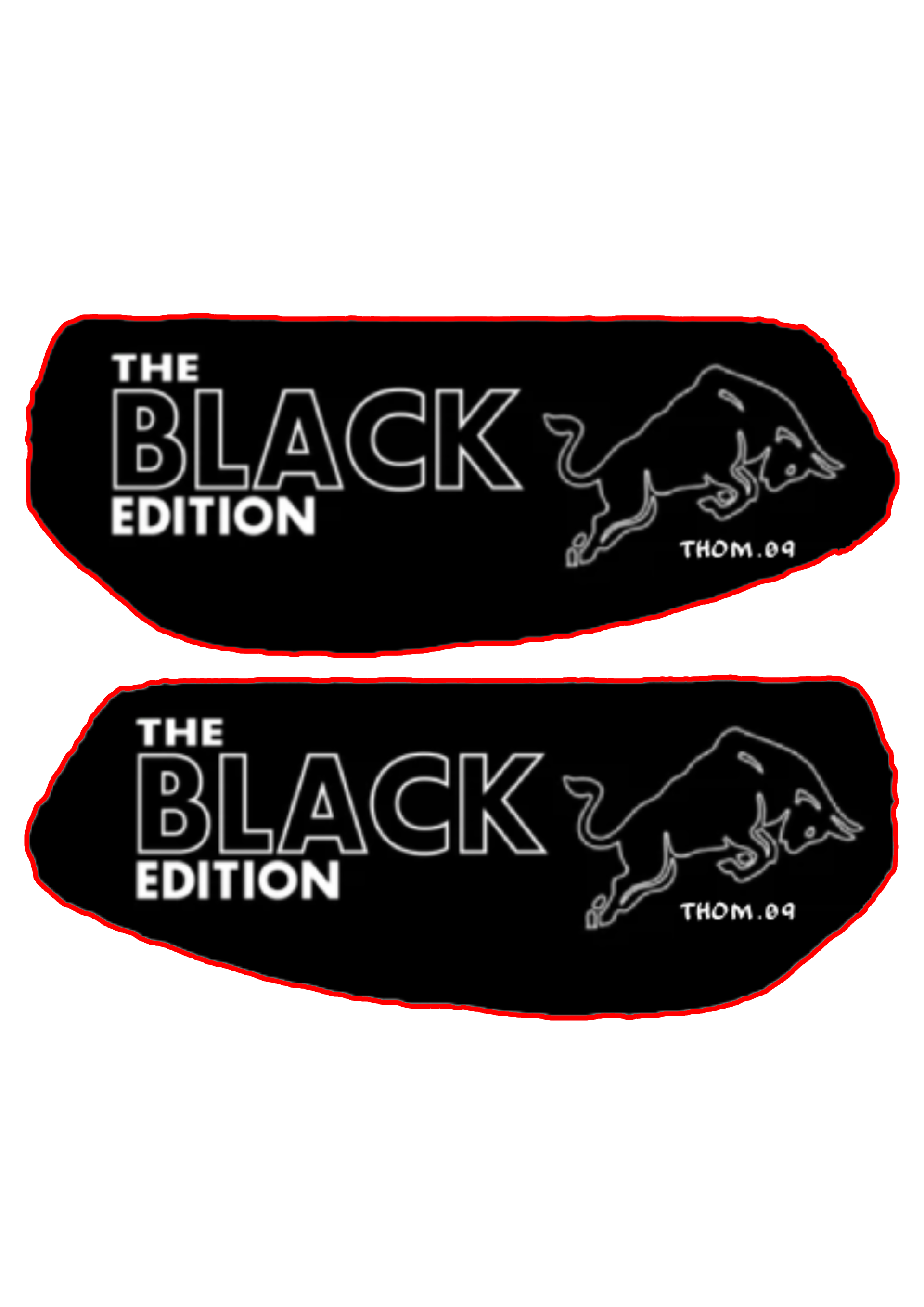 Battery Decals "The Black Edition" Super73 Zx
