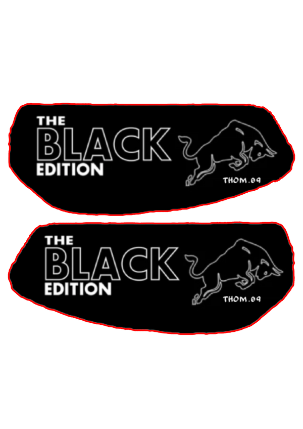Battery Decals "The Black Edition" Super73 Zx
