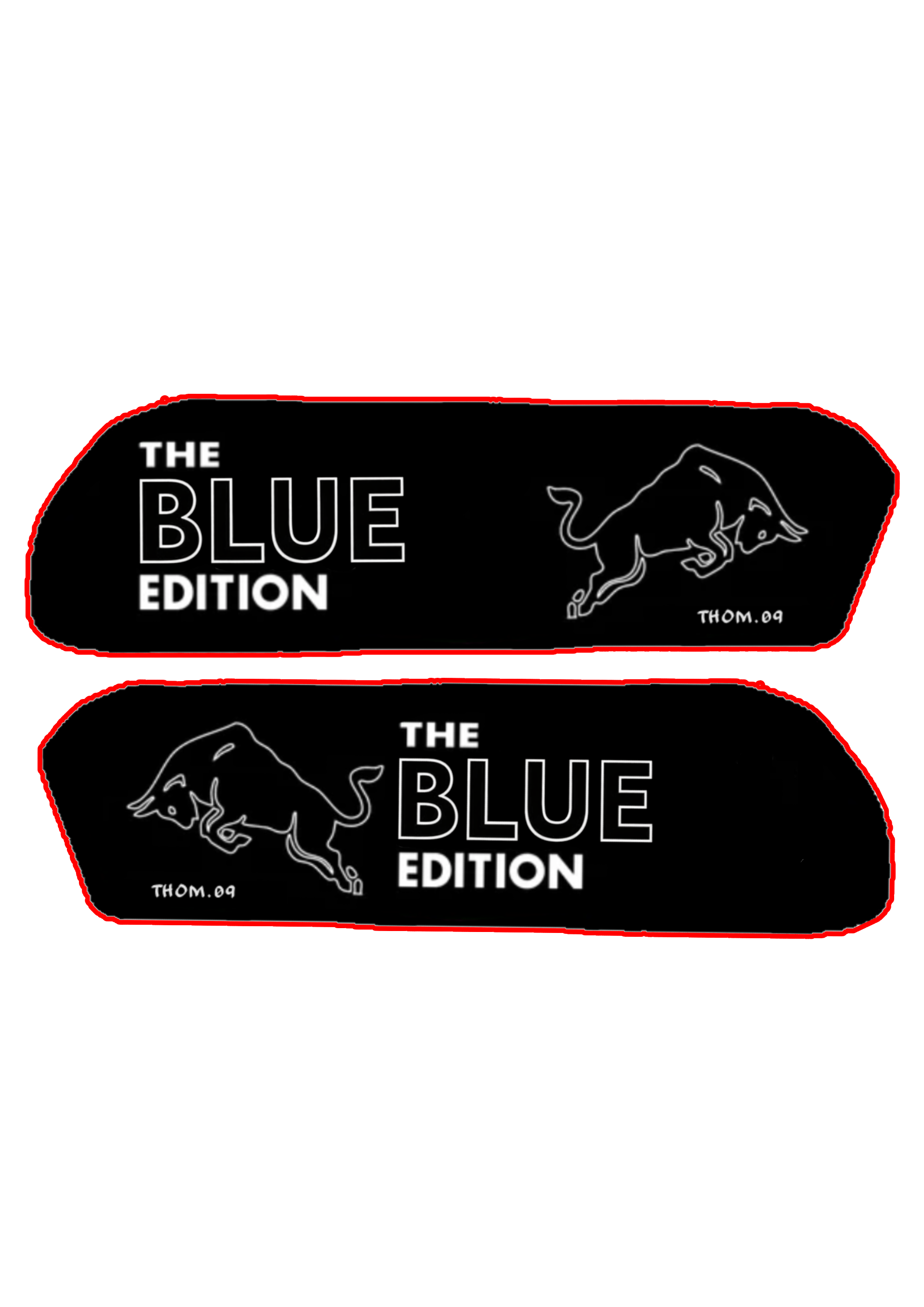 Battery Decals ''The Blue Edition'' Ridstar, Ouxi V8, Ouxi H9, Ouxi C80
