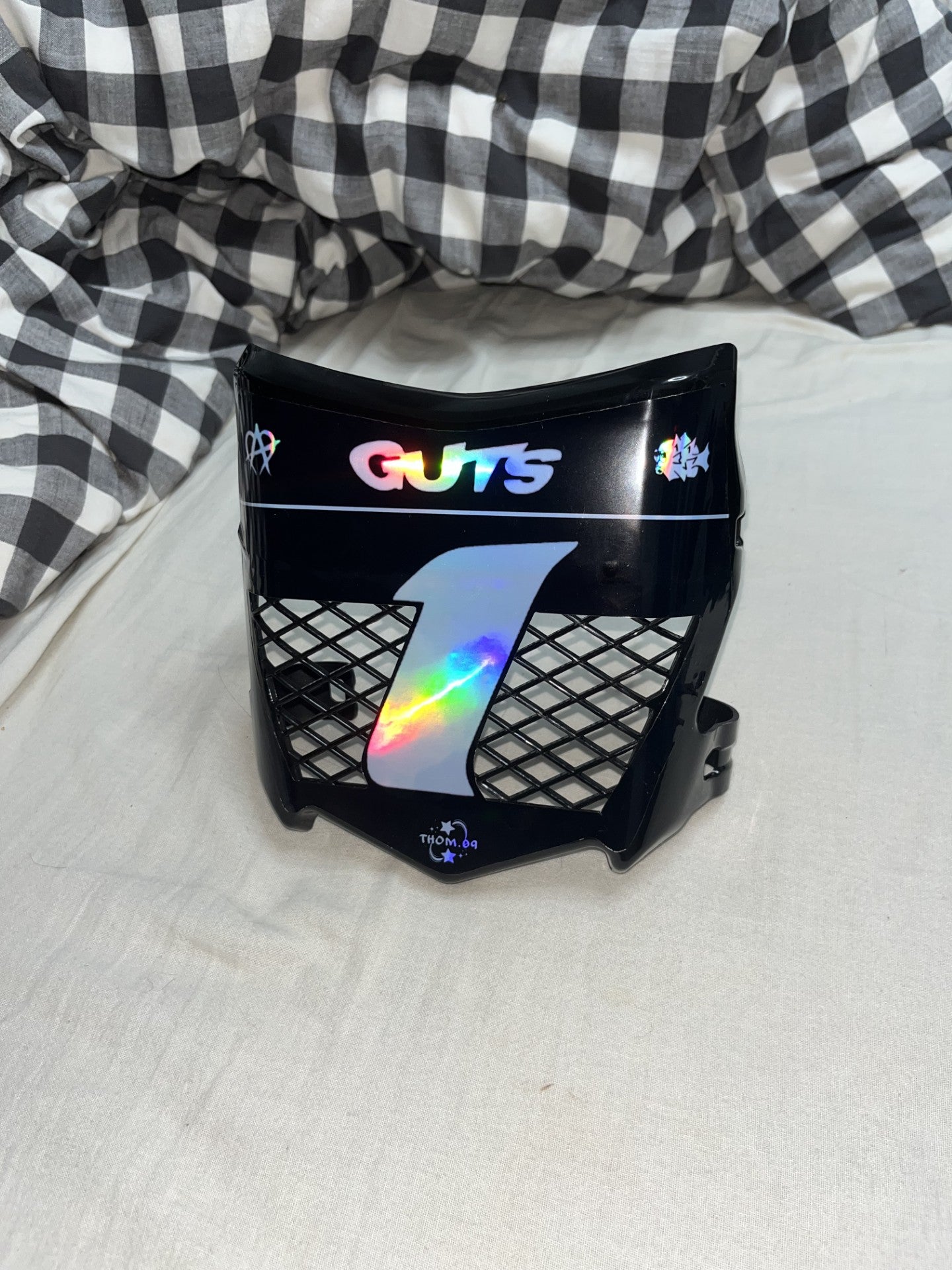 Pre-Order Vented Front Plate Number 1 Motocutz Style
